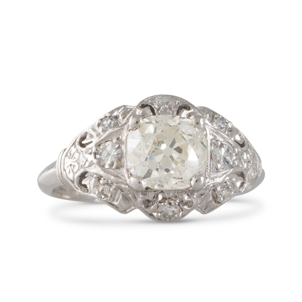 The Top 10 Best Art Deco Diamond Engagement Rings | Natural Diamonds